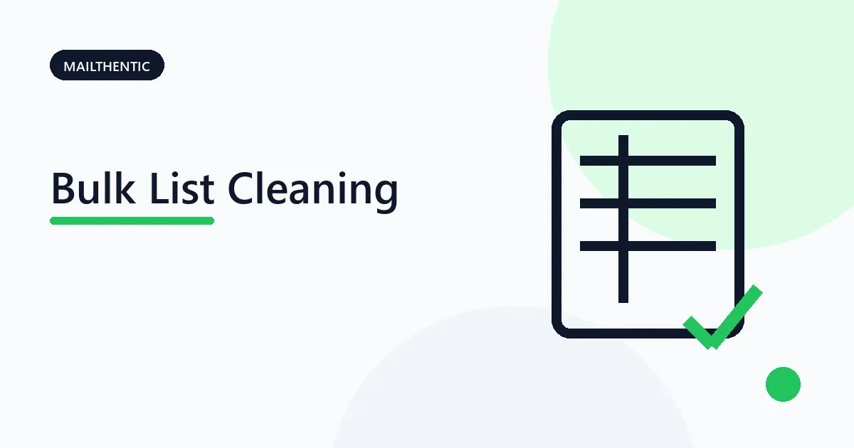 CSV rows moving through an email verification shield