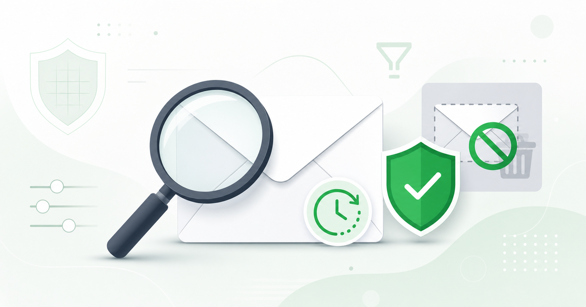 Disposable email detection guide