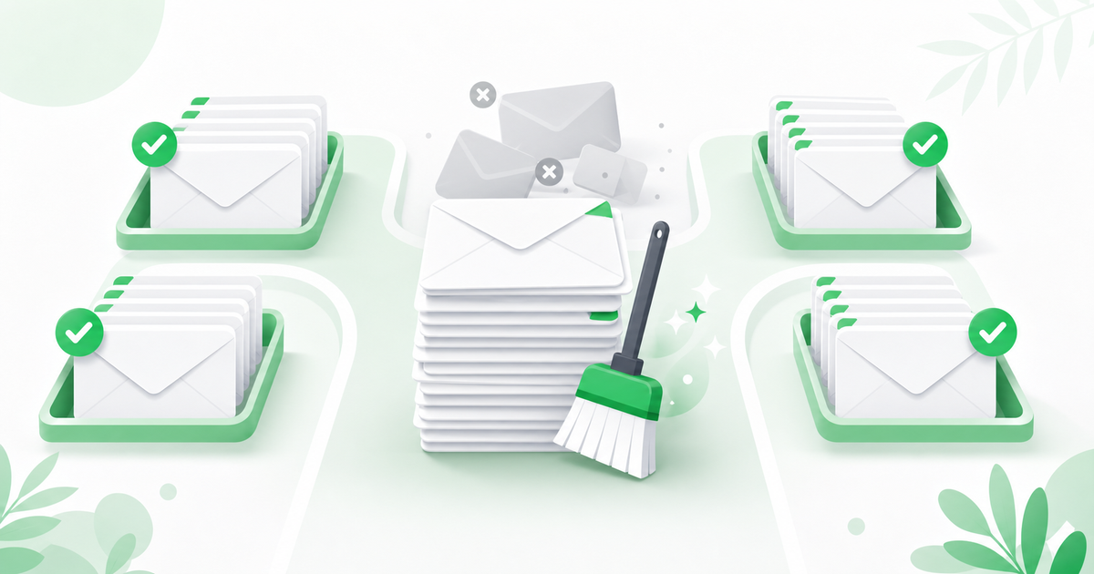 Email list cleaning step by step guide